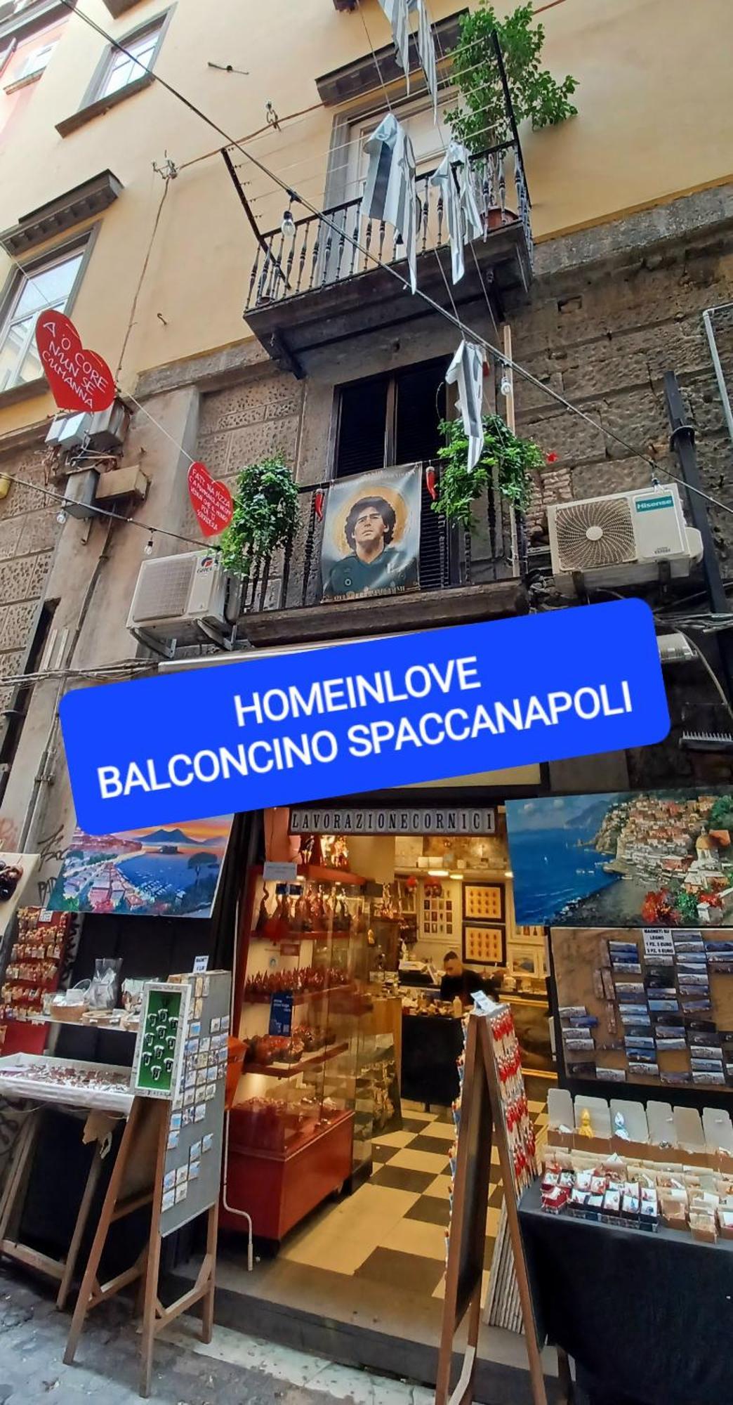 Home In Love: Balconcino Spaccanapoli Exterior foto